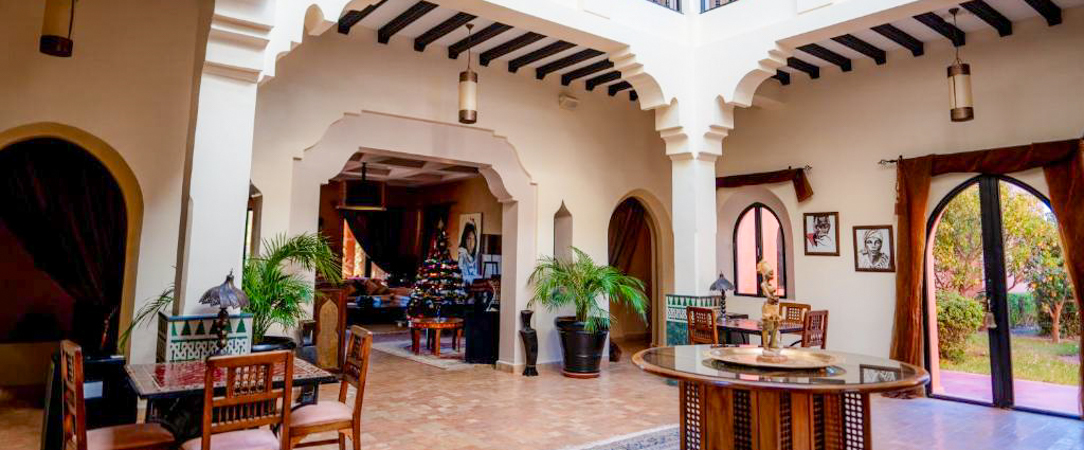 Riad Al Mendili Private Resort & Spa ★★★★ - Un riad élégant aux portes de Marrakech, entre palmiers, silence et douceur orientale. - Marrakech, Maroc