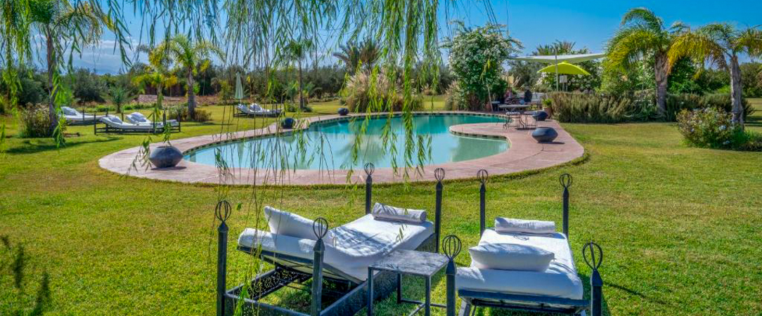 Riad Al Mendili Private Resort & Spa ★★★★ - Un riad élégant aux portes de Marrakech, entre palmiers, silence et douceur orientale. - Marrakech, Maroc