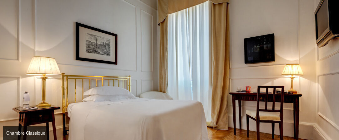 Grand Hotel Plaza ★★★★★ - Un palais romain chargé d’Histoire, entre faste aristocratique et élégance intemporelle au cœur de la Ville Éternelle. - Rome, Italie