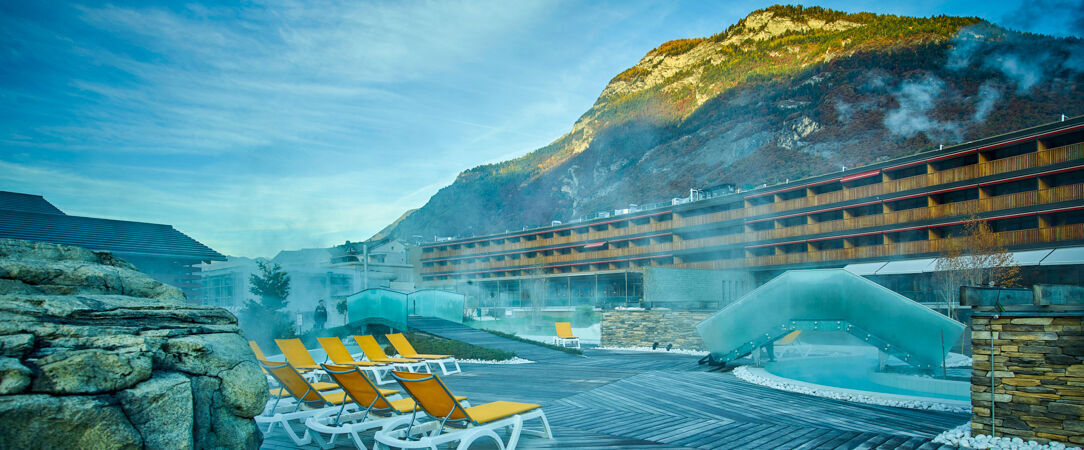 Hôtel des Bains de Saillon ★★★★ - Un refuge thermal au cœur du Valais, où l’eau chaude dialogue avec les sommets alpins. - Saillon, Suisse
