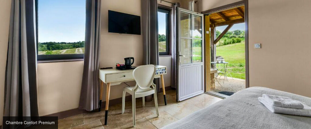 Logis L'Auberge de Larressingle - Une escale de charme en Gascogne, au cœur de la plus petite cité fortifiée de France. - Occitanie, France