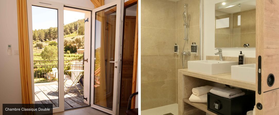 Domaine de la Font des Pères - Chambres avec vue sur les vignes dans le sud de la France. - Var, France