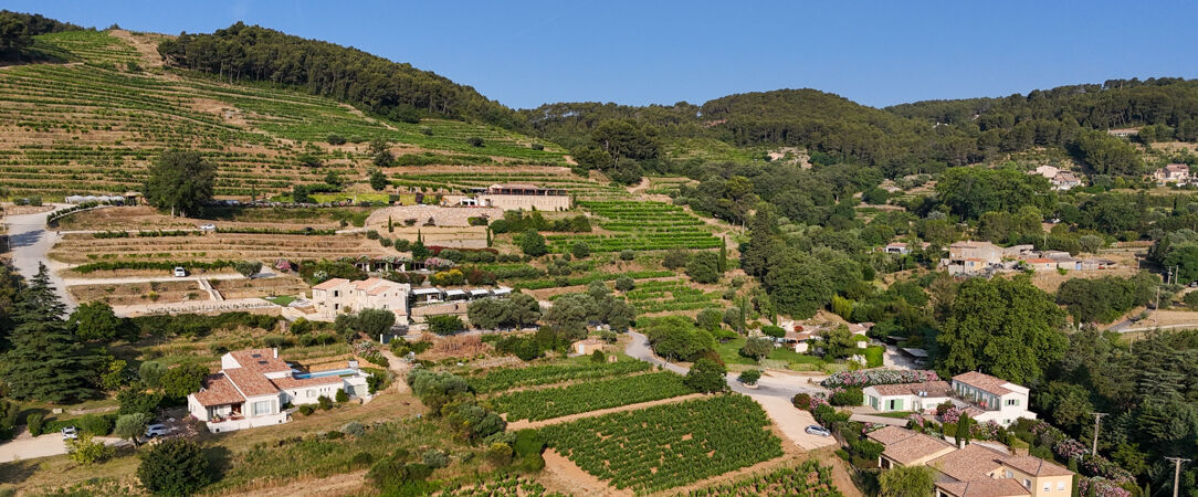 Domaine de la Font des Pères - Chambres avec vue sur les vignes dans le sud de la France. - Var, France