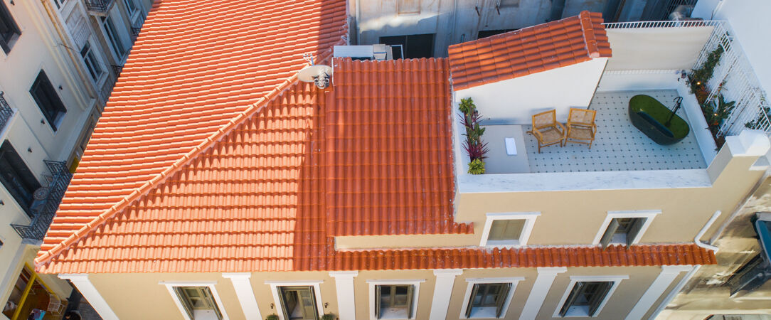 Emerald Hotel Athens - Un Boutique-hôtel intimiste et restauré à Athènes, entre héritage architectural et douceur contemporaine. - Athènes, Grèce