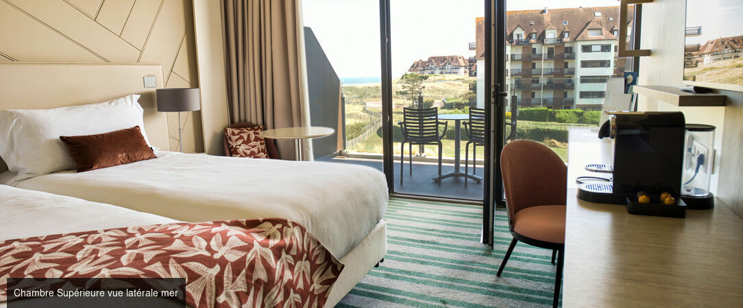 Thalazur Cabourg - Hôtel & Spa ★★★★ - Dernière minute - Détente et bien-être dans un hôtel raffiné à Cabourg, Reine de la Côte Fleurie. - Cabourg, France