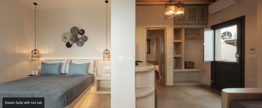 Galaria Serenity Suites - Havre de luxe et d’élégance au charme blanc des Cyclades sur l’île de Santorin. - Santorini, Greece