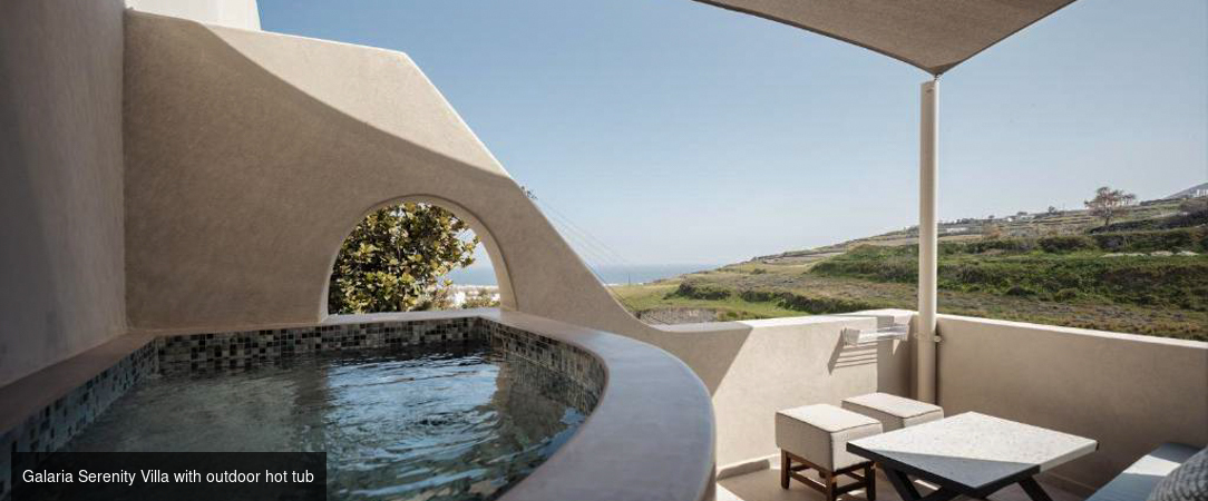 Galaria Serenity Suites - Havre de luxe et d’élégance au charme blanc des Cyclades sur l’île de Santorin. - Santorini, Greece
