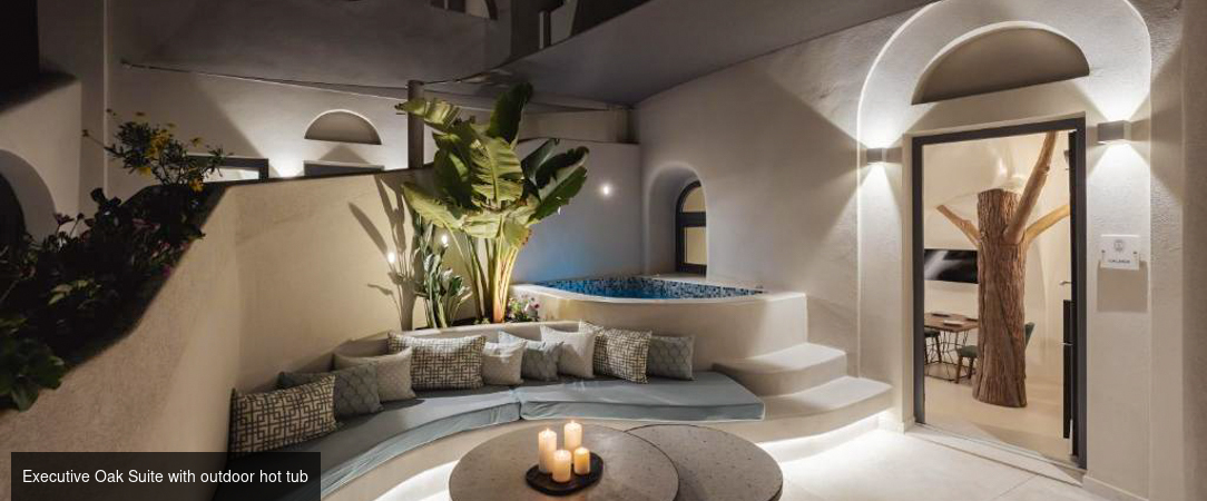 Galaria Serenity Suites - Havre de luxe et d’élégance au charme blanc des Cyclades sur l’île de Santorin. - Santorini, Greece