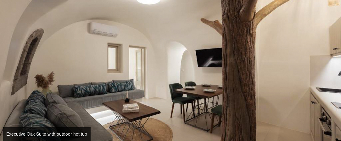 Galaria Serenity Suites - Havre de luxe et d’élégance au charme blanc des Cyclades sur l’île de Santorin. - Santorini, Greece