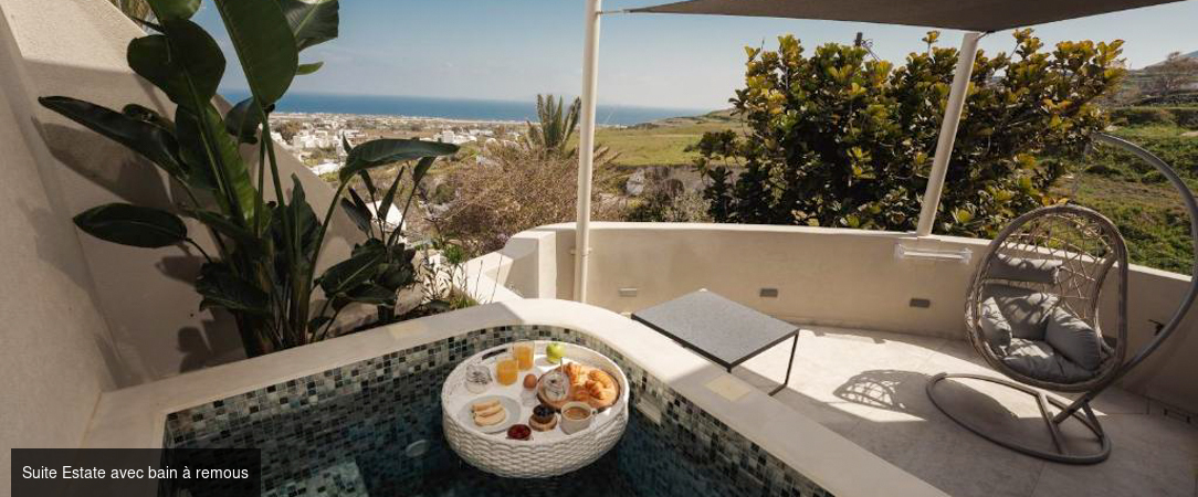 Galaria Serenity Suites - Havre de luxe et d’élégance au charme blanc des Cyclades sur l’île de Santorin. - Santorin, Grèce