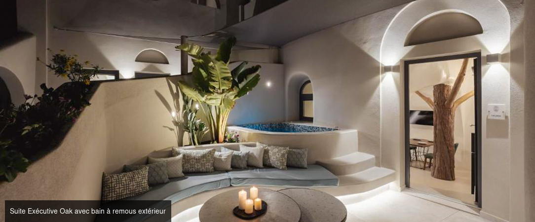 Galaria Serenity Suites - Havre de luxe et d’élégance au charme blanc des Cyclades sur l’île de Santorin. - Santorin, Grèce