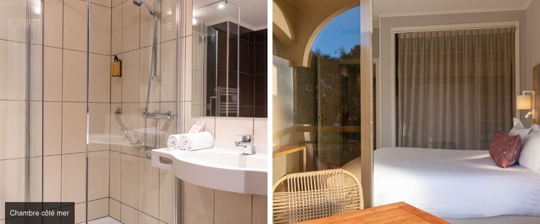 Hôtel Bahia - Un hôtel au bord de la mer au cœur d’un parc boisé entre Nice et Antibes, avec piscine et accès direct à la plage. - Côte d'Azur, France