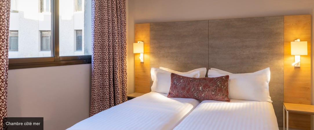 Hôtel Bahia - Un hôtel au bord de la mer au cœur d’un parc boisé entre Nice et Antibes, avec piscine et accès direct à la plage. - Côte d'Azur, France