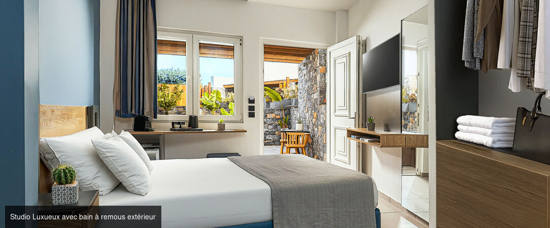 Enorme Infinity Beach ★★★★ - Adults Only - Plage, piscine & soirées sous les étoiles dans un hôtel Adults Only contemporain en bord de mer crétois. - Crète, Grèce