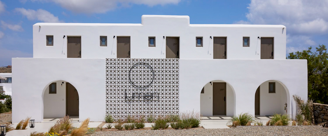 Nimbus Lumen - Adults Only 18+ - Une adresse confidentielle avec bain à remous privé, perchée au-dessus de Super Paradise à Mykonos. - Mykonos, Grèce
