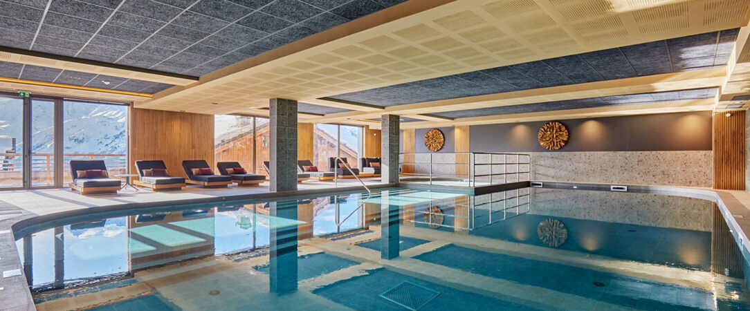 Hôtel L'Écrin Blanc by Odalys ★★★★ - Un refuge gastronomique en Savoie avec piscine et vue sur le Mont Blanc sur les sommets de La Rosière. - La Rosière, France