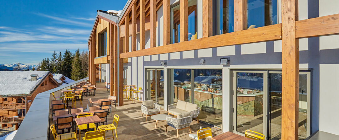 Hôtel L'Écrin Blanc by Odalys ★★★★ - Un refuge gastronomique en Savoie avec piscine et vue sur le Mont Blanc sur les sommets de La Rosière. - La Rosière, France