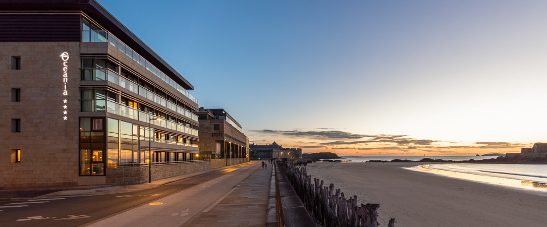 Oceania Saint-Malo ★★★★ - Une adresse quatre étoiles face à l’océan sur la Chaussée du Sillon, entre spa, horizon marin et élégance bretonne. - Saint-Malo, France