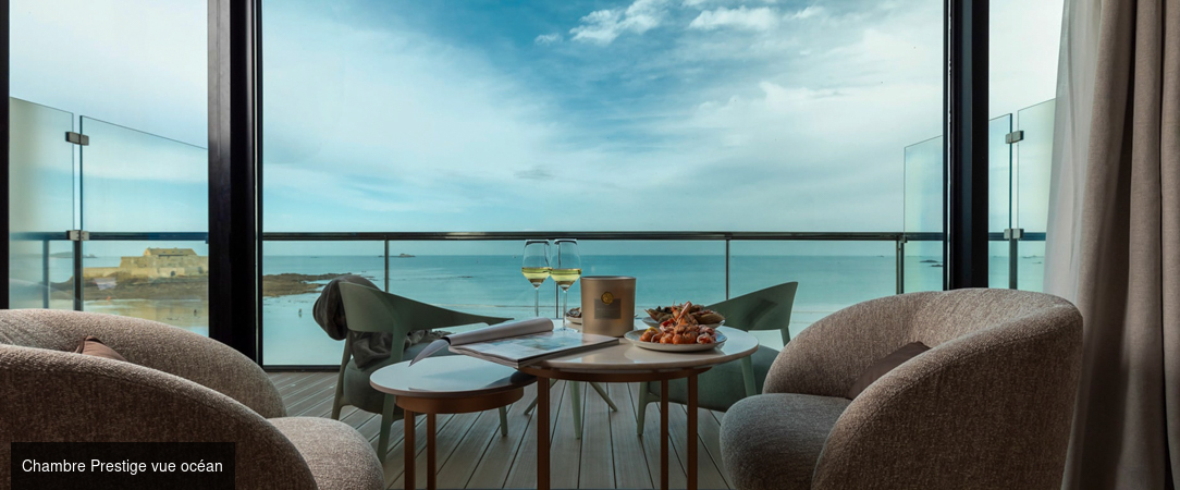 Oceania Saint-Malo ★★★★ - Une adresse quatre étoiles face à l’océan sur la Chaussée du Sillon, entre spa, horizon marin et élégance bretonne. - Saint-Malo, France