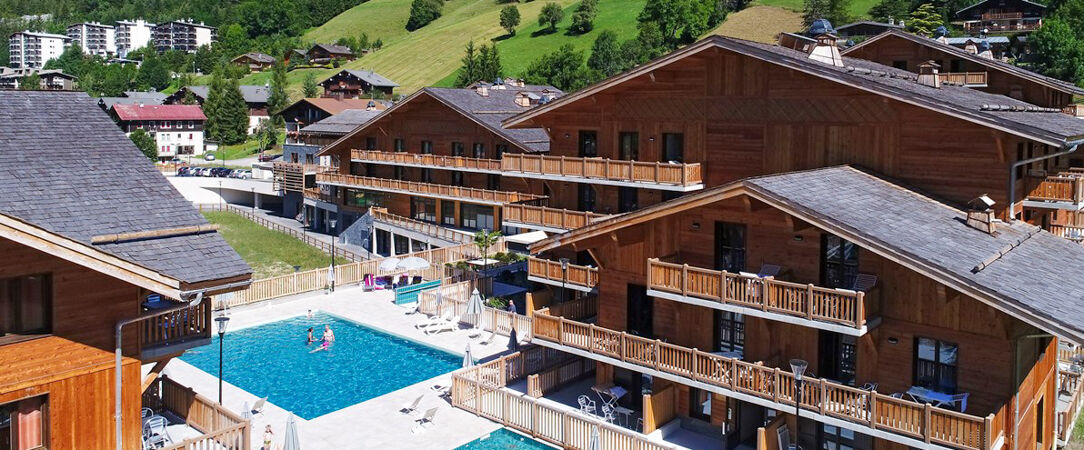 Résidence et Spa Odalys Mendi Alde ★★★★ - Confort & bien-être au pied des Aravis à La Clusaz pour un doux été montagnard. - La Clusaz, France
