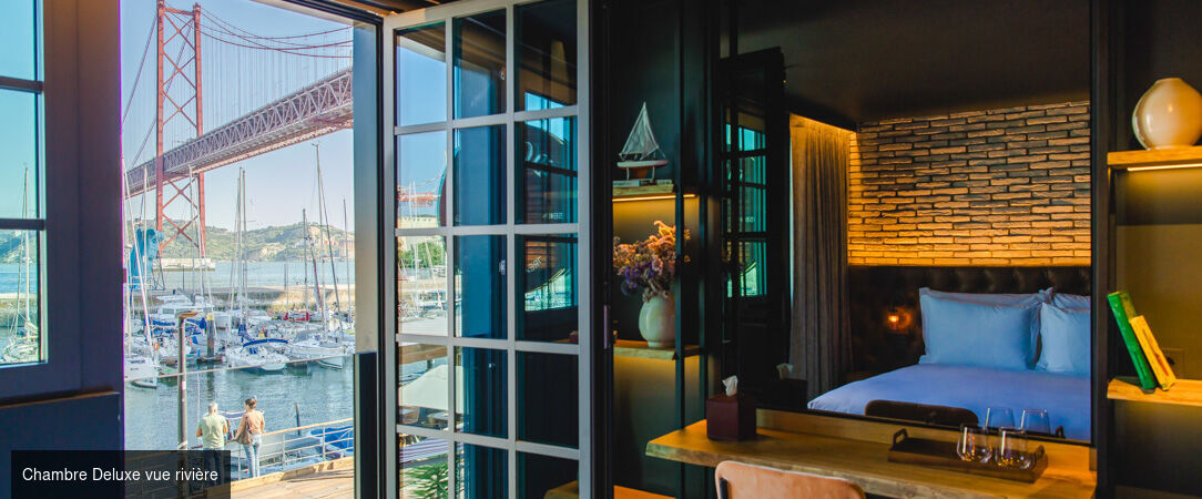 Docas Hotel Lisbon ★★★★ - Le charme des anciens docks de Lisbonne réinventé en hôtel entre design, gastronomie et vues sur le fleuve. - Lisbonne, Portugal