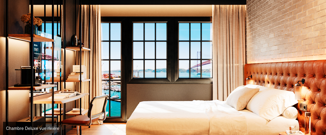 Docas Hotel Lisbon ★★★★ - Le charme des anciens docks de Lisbonne réinventé en hôtel entre design, gastronomie et vues sur le fleuve. - Lisbonne, Portugal