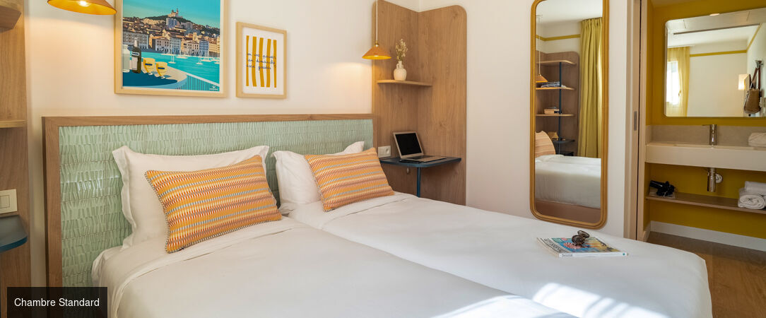 Hôtel Soléo Prado - Un hôtel chaleureux aux accents du Sud, idéal pour (re)découvrir Marseille. - Marseille, France