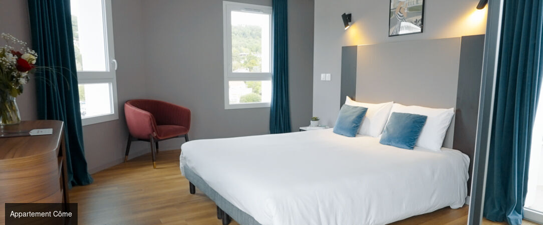 Résidence-Aïga Resort Thermal & Spa ★★★★ - Un refuge contemporain dédié au bien-être, dans l’atmosphère apaisante de la plus célèbre ville thermale d’Auvergne. - Puy-de-Dôme, France