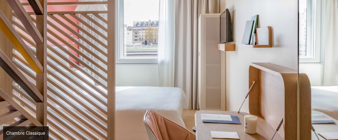 OKKO Hotels Paris Gare de l'Est ★★★★ - Un hôtel de quartier dans le 10ème, où le confort 4 étoiles se vit sans façon. - Paris, France