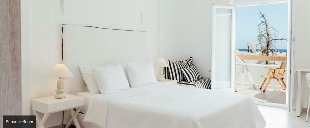 Cavo Bianco Boutique Hotel & Spa ★★★★★ - Écrin blanc cycladique face à une plage noire de Santorin. - Santorini, Greece
