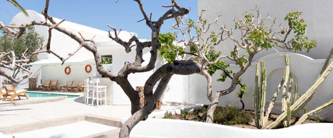Cavo Bianco Boutique Hotel & Spa ★★★★★ - Écrin blanc cycladique face à une plage noire de Santorin. - Santorin, Grèce