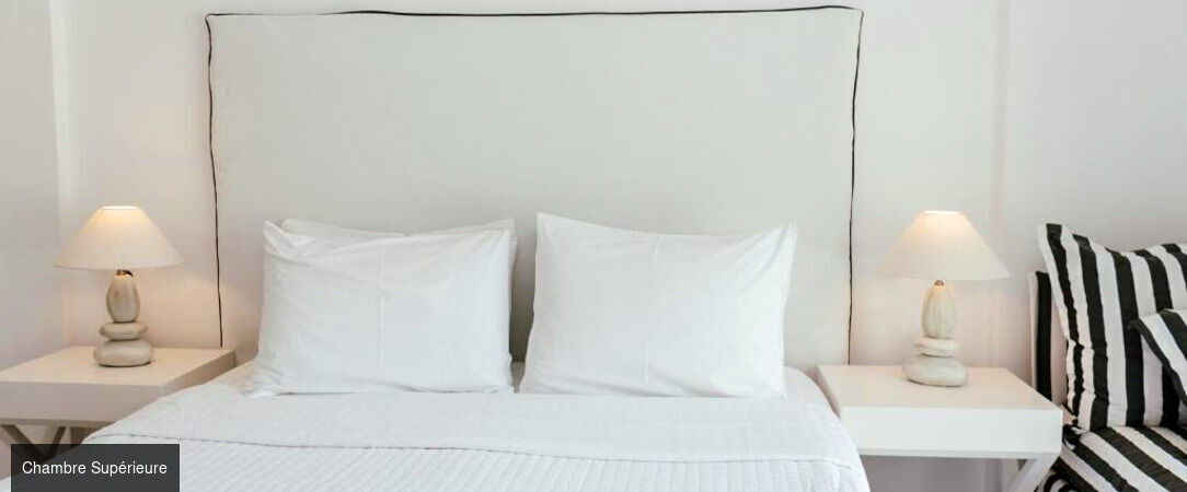 Cavo Bianco Boutique Hotel & Spa ★★★★★ - Écrin blanc cycladique face à une plage noire de Santorin. - Santorin, Grèce