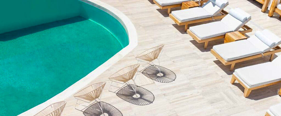 Cavo Bianco Boutique Hotel & Spa ★★★★★ - Écrin blanc cycladique face à une plage noire de Santorin. - Santorin, Grèce