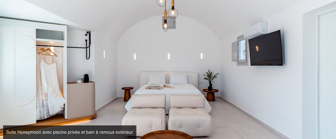 Oikos Santorini Living Concept ★★★★★ - Hôtel-village intimiste au cœur de Santorin, face à la caldeira. - Santorin, Grèce