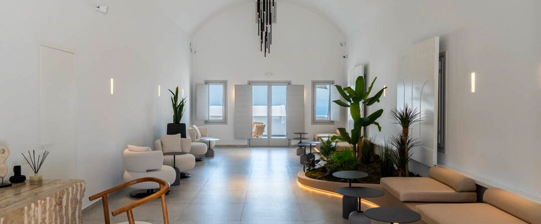 Oikos Santorini Living Concept ★★★★★ - Hôtel-village intimiste au cœur de Santorin, face à la caldeira. - Santorin, Grèce