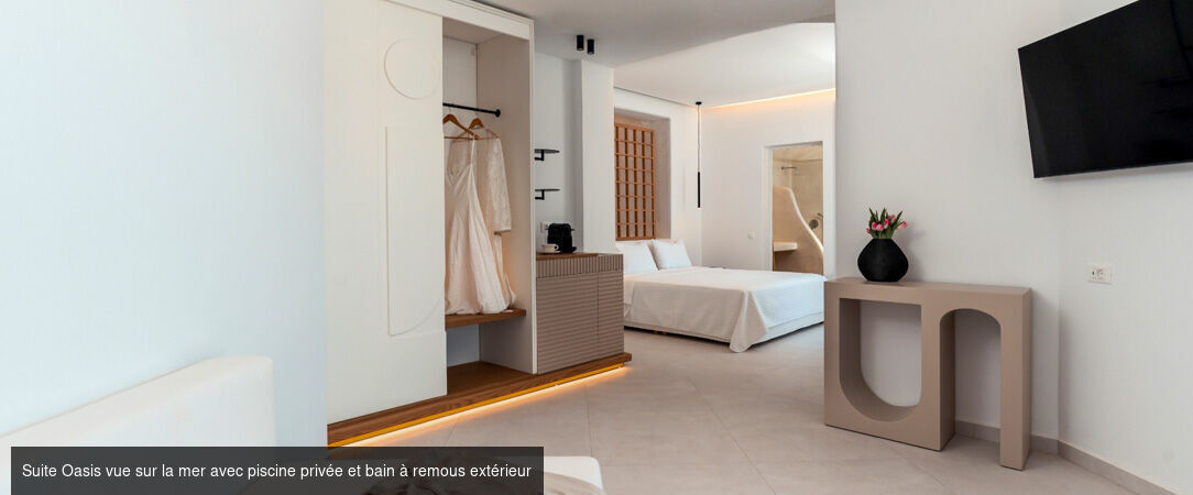 Oikos Santorini Living Concept ★★★★★ - Hôtel-village intimiste au cœur de Santorin, face à la caldeira. - Santorin, Grèce