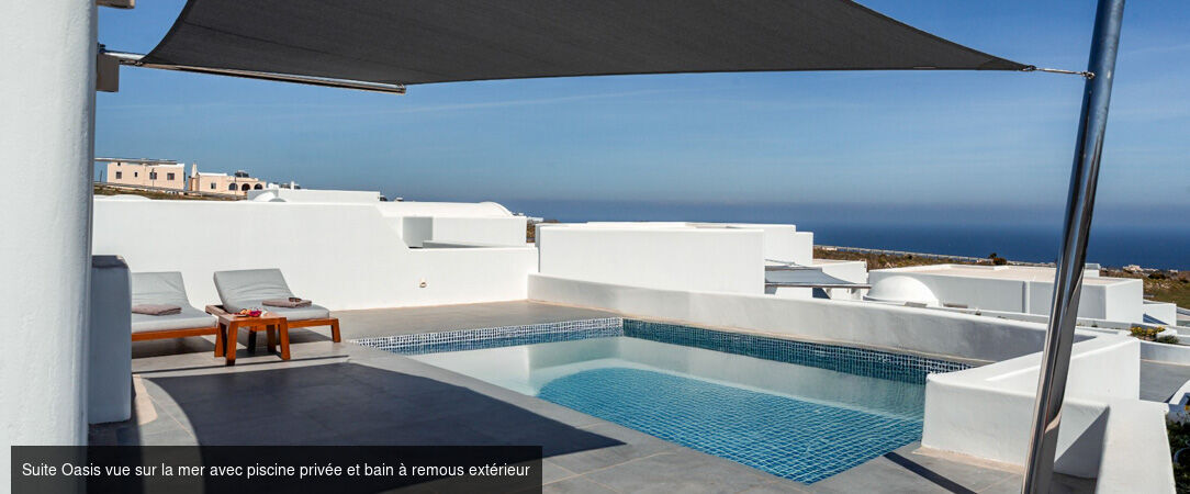 Oikos Santorini Living Concept ★★★★★ - Hôtel-village intimiste au cœur de Santorin, face à la caldeira. - Santorin, Grèce