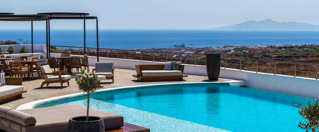 Oikos Santorini Living Concept ★★★★★ - Hôtel-village intimiste au cœur de Santorin, face à la caldeira. - Santorin, Grèce