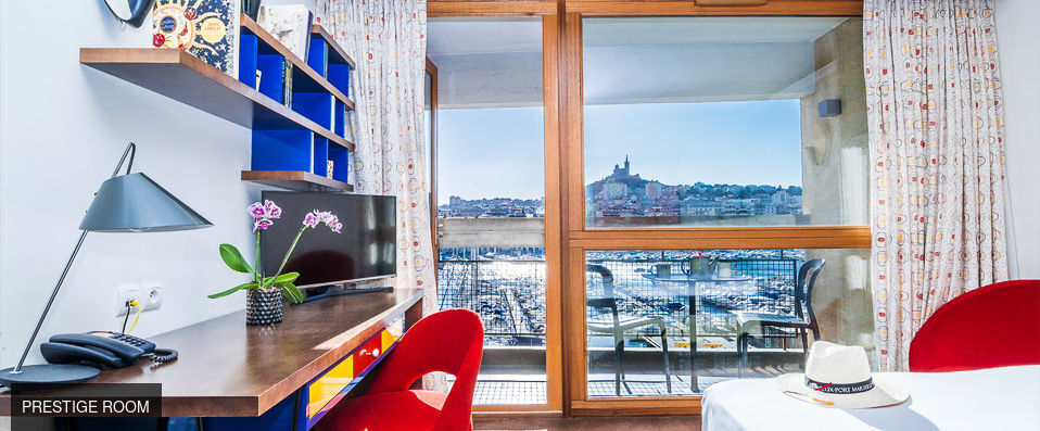 Hotel La Residence du Vieux-Port ★★★★ - 50s-inspired design with views over the Old Port. - Marseille, France