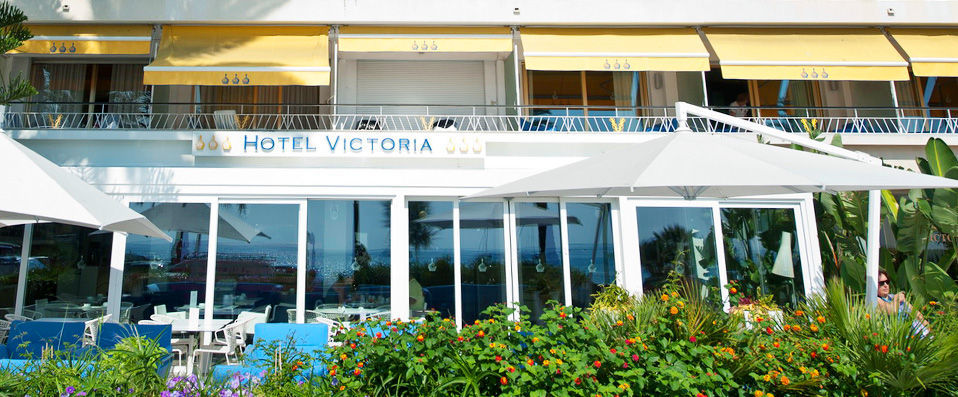 Hôtel Victoria ★★★★ - Hôtel chic & arty entre Menton & Monaco. - Côte d'Azur, France
