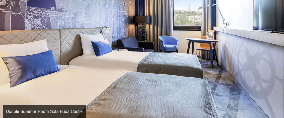 Mercure Budapest Castle Hill ★★★★ - Adresse branchée & design au centre de Budapest. - Budapest, Hungary