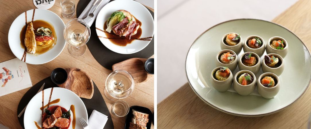 MAISON BERARD, Hôtel – Restaurant – Spa - Vivez l’expérience d’un menu Découverte en 4 actes inclus pour faire de votre séjour une véritable parenthèse culinaire. - La Cadière-d'Azur, France