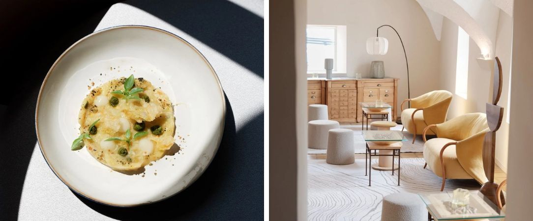 MAISON BERARD, Hôtel – Restaurant – Spa - Vivez l’expérience d’un menu Découverte en 4 actes inclus pour faire de votre séjour une véritable parenthèse culinaire. - La Cadière-d'Azur, France