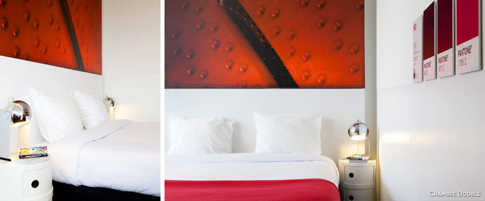 Pantone Hotel - Un hôtel haut en couleurs dans le centre de Bruxelles. - Bruxelles, Belgique
