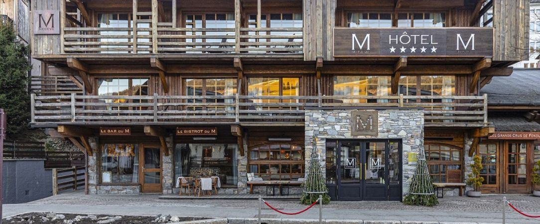 Le M de Megève ★★★★★ - Adresse haut de gamme en plein cœur de Megève à 100 mètres des pistes. - Megève, France