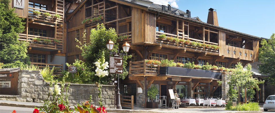 Le M de Megève ★★★★★ - Merveilleuse adresse en plein cœur de Megève. - Megève, France