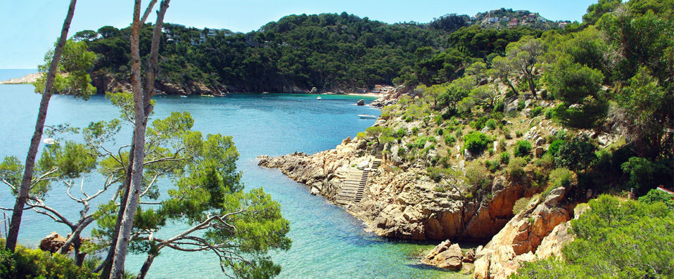 Hotel Aigua Blava ★★★★ - A sea view over the Aigua Blava cove on the real Costa Brava. - Costa Brava, Spain