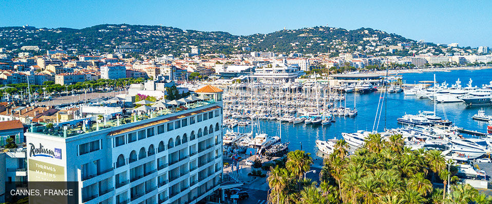 Radisson Blu 1835 Hôtel Cannes ★★★★ - Adresse étoilée pour une halte bien-être à Cannes. - Cannes, France
