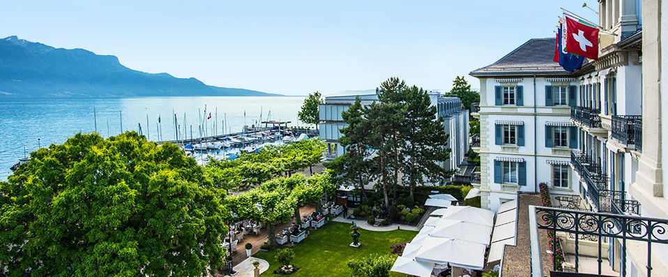 Grand Hotel du Lac ★★★★★ - Escapade gastronomique à deux pas du lac Léman. - Canton de Vaud, Suisse