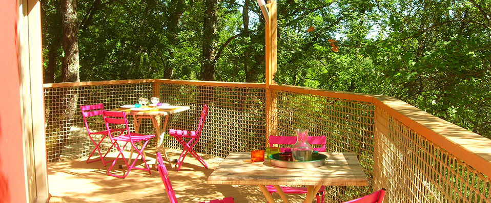 Les Hauts d'Albas - Yurts - Enjoy the romance of a luxurious Mongolian yurt deep in the Lot Valley. - Lot, France